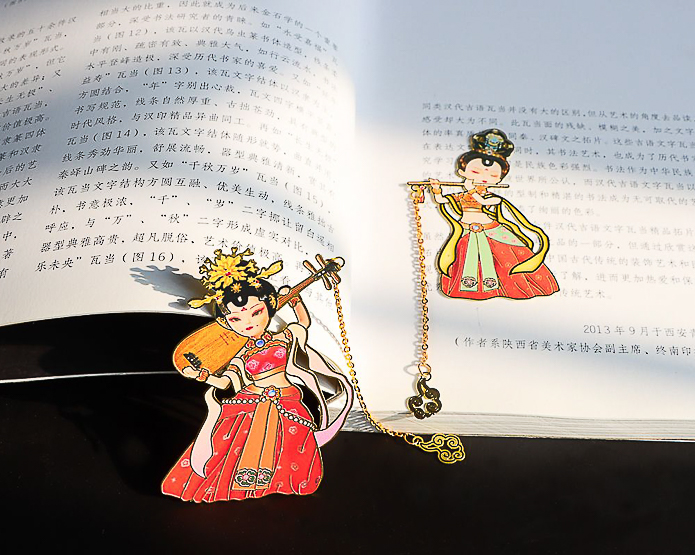 金属书签