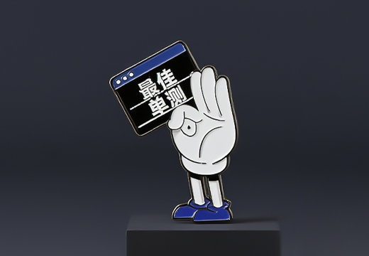 创意卡通金属徽章定制