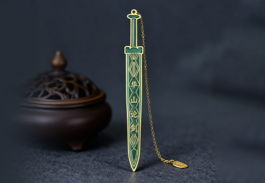 影视周边金属书签定制