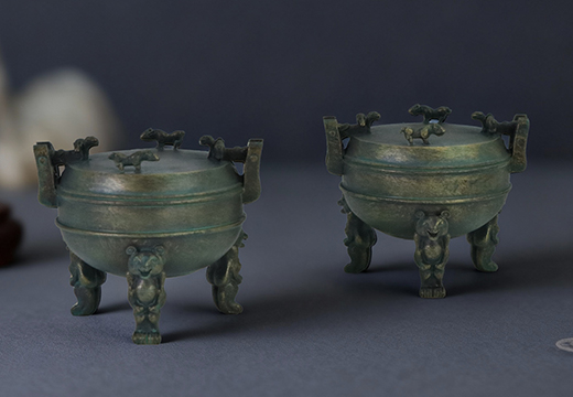 仿真铜鼎树脂冰箱贴定制