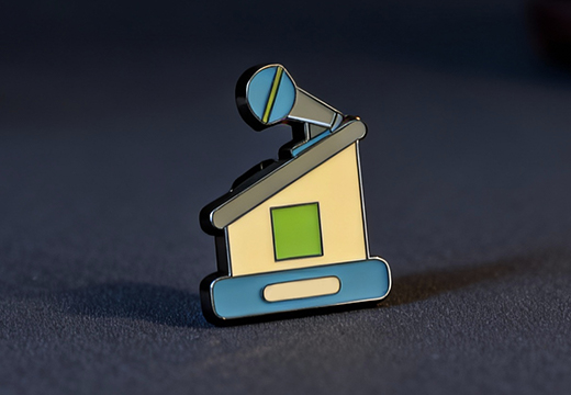 奶茶金属珐琅徽章定制