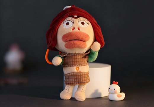 兵马俑毛绒玩具挂件定制