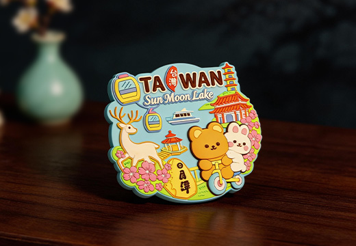 景区城市软胶冰箱贴定制