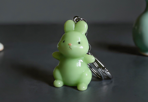 卡通树脂钥匙扣定制