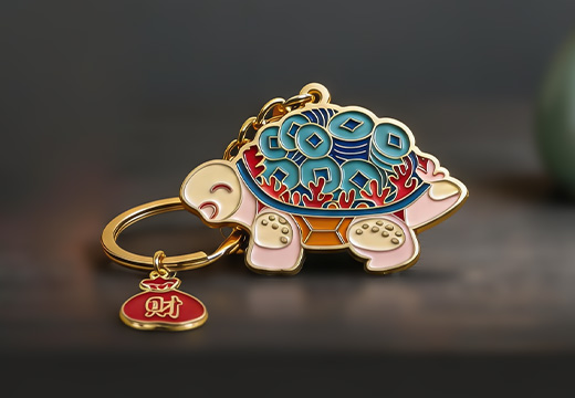 乌龟金属钥匙扣定制