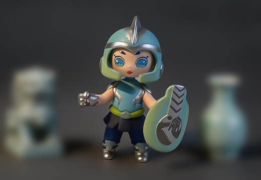 企业注塑公仔摆件定制